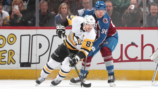 Freeze Frame: 'Vintage' Crosby? Really? taken in Denver (Penguins)